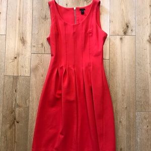 J. Crew Red Dress